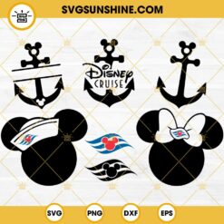 Cruise Ship Disney Bundle SVG, Disney Cruise Line SVG, Disney Wish SVG, Disney Wonder SVG