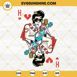 Elvis Presley SVG, King Of Rock And Roll SVG PNG DXF EPS Files