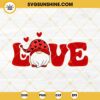 Gnomes Love Heart SVG, Gnomes Valentine SVG PNG EPS DXF File