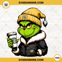 Grinch Boston Bruins Drink Starbucks PNG