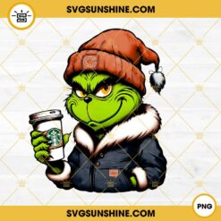 Grinch Chicago Bears Drink Starbucks PNG