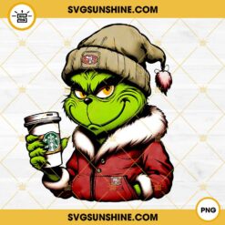 Grinch San Francisco 49ers Drink Starbucks PNG