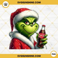 Grinch Santa Claus Coca Cola PNG Files
