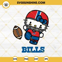 Hello Kitty Cincinnati Bengals SVG PNG EPS DXF Files