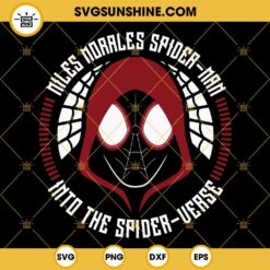 Marvel’s Spider Man Miles Morales SVG, Spider Man SVG PNG EPS DXF File