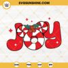 Mickey Mouse Joy Christmas Candy SVG, Joy Christmas SVG PNG EPS DXF Files