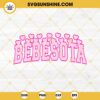 Pink Bebesota SVG, Bad Bunny Song SVG PNG EPS DXF File