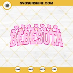 Pink Bebesota SVG, Bad Bunny Song SVG PNG EPS DXF File