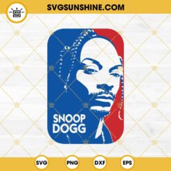 SnoopDogg NBA Logo SVG, SnoopDogg Rapper SVG PNG EPS DXF File