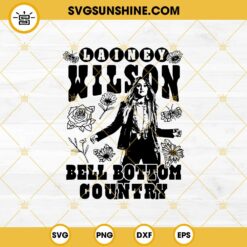 Lainey Wilson Bell Bottom Country SVG