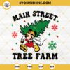 Mickey Main Street Tree Farm SVG, Mickey And Christmas Tree SVG PNG EPS DXF File