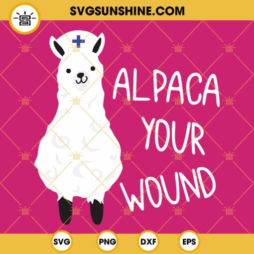 Alpaca Your Wound Nurse Svg
