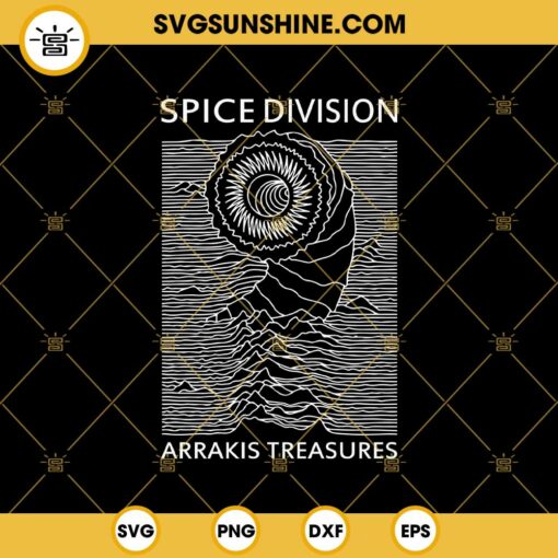 Spice Division Arrakis Treasures SVG, Joy Division SVG PNG EPS DXF File