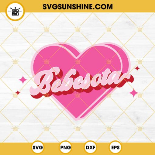 Bebesota Heart SVG, Bad Bunny Valentine’s Day SVG PNG File