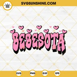 Bebesota Heart Valentine SVG, Bad Bunny Valentine's Day SVG