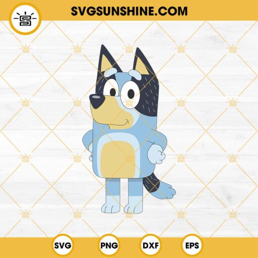 Bandit Heeler SVG, Bluey Dad SVG, Father of Bluey SVG, Bluey Family SVG