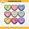 Bluey Conversation Hearts SVG, Bluey Valentine SVG, Bluey Family and Friends SVG, Bluey Characters SVG