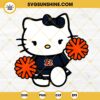 Cincinnati Bengals Hello Kitty Cheerleader SVG PNG DXF EPS Cut Files
