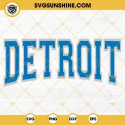 Detroit Michigan Football Est 1929 SVG PNG Files