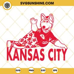 KC Wolf SVG, Kansas City Wolf SVG, Kansas City Chiefs Mascot SVG