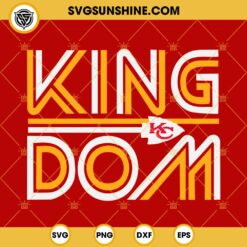 KC Kingdom SVG, Red Kingdom SVG, Kansas City Chiefs Football SVG, Kansas City SVG