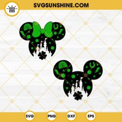 Mickey And Minnie St Patrick’s Day Bundle SVG, Disney Happy St Patricks Day SVG