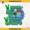 Minecraft Easter Is More Fun With My Peeps PNG, Minecraft Peeps Easter PNG File
