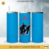 Miami Marlins Stanley Cup 20oz Tumbler Wrap PNG File