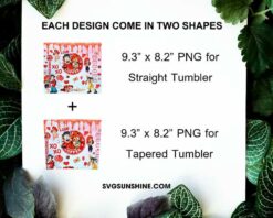 Couple Max And Roxanne Tumbler Wrap, Couple Valentine Tumbler Wrap