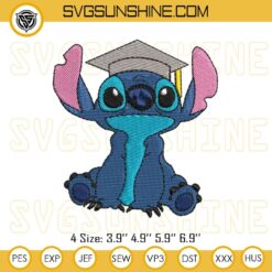 Stitch Sleeping Embroidery Designs, Stitch And Scrump Embroidery Digital Files