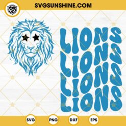 Lions SVG Bundle, Detroit Lions Mascot SVG, Detroit Lions SVG, Lions SVG