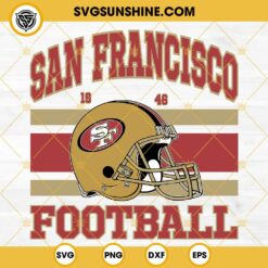 San Francisco Football SVG, 49ers SVG, San Francisco 49ers SVG