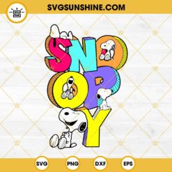 Snoopy Graffiti Design SVG PNG EPS DXF File
