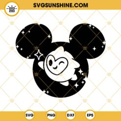 Star Mickey Ears SVG, Star Wish SVG Cut Files For Cricut Silhouette