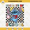 Stitch 100 Days Of School SVG, 100th Day Of School SVG PNG EPS DXF File