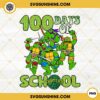 Ninja Turtles 100 Days Of School PNG, 100th Day of School PNG, Ninja Turtles Back To School PNG