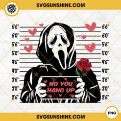 Ghostface Valentine PNG, Horror Valentine PNG Designs