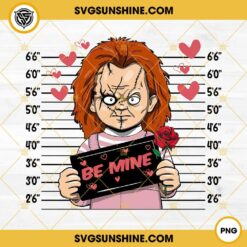 Chucky Valentine PNG, Be Mine Chucky PNG, Horror Valentine PNG Designs
