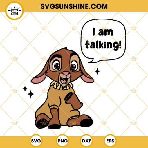 Valentino I Am Talking SVG, Wish Goat SVG, Valentino Wish SVG