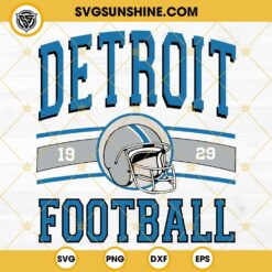 Detroit 1929 Football SVG, Detroit Lions SVG, Detroit SVG
