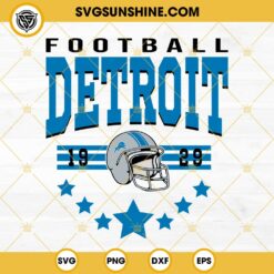 Detroit Football Super Bowl 2024 SVG, Detroit Lions SVG, Super Bowl LVIII SVG