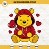 Winnie the Pooh Valentine Svg, Winnie the Pooh Candy Heart Svg, Winnie Pooh Love Heart Svg