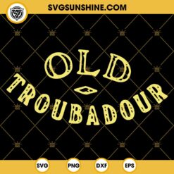 Old Troubadour SVG EPS PNG DXF