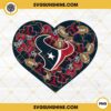 Houston Texans Heart Valentine PNG File Designs