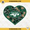 New York Jets Heart Valentine PNG File Designs