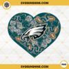 Philadelphia Eagles Heart Valentine PNG File Designs