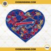 Buffalo Bills Heart Valentine PNG File Designs