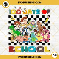 Toy Story 100 Days Of School Png, 100th Day of School Png, 100 Days School Png