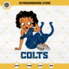 Betty Boop Indianapolis Colts Football SVG PNG DXF EPS Files