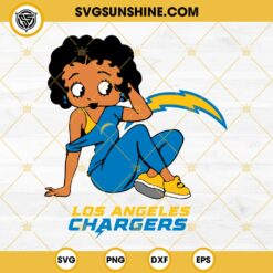 Los Angeles Chargers Crusher Cowboy PNG, NFL Football PNG, Los Angeles Chargers PNG File Digital Download
